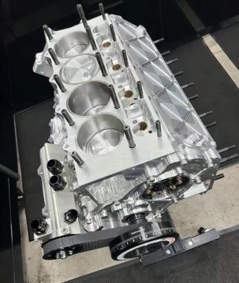 High Performance Engine Case - Aluminium Block Assembly