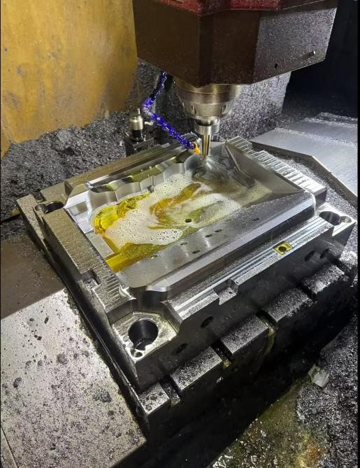 Mold processing case - precision injection mold